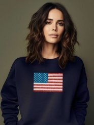 WOOOP Bluza w kolorze granatowym rozmiar: M. Niebieskie bluzy bez kaptura damskie Wooop, m, prążkowane. Za 100.99 zł.