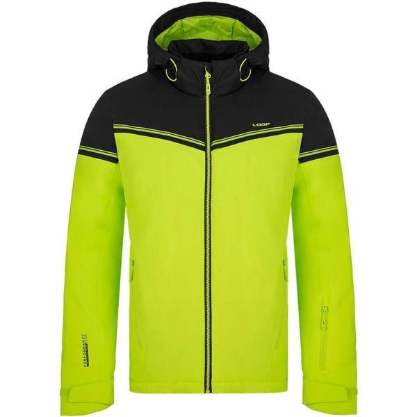 Kurtka narciarska LOAP Floid męska wodoodporna — 2XL. Czarne kurtki męskie SKI MOJO, na zimę, m, bez wzorów, sportowe, bez kaptura. Za 156.76 zł.