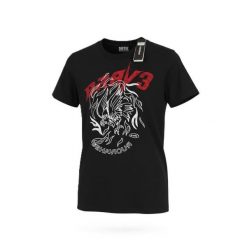 Czarny męski T-shirt Diesel T-sily-b2 z bawełny, krótki rękaw. Czarne t-shirty męskie Diesel, m, bez wzorów, z bawełny, bez kołnierzyka. Za 267.99 zł.