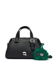 KARL LAGERFELD Torebka B4W30082 Czarny. Czarne torebki klasyczne damskie Karl Lagerfeld, bez wzorów, ze skóry, bez dodatków. Za 779.99 zł.