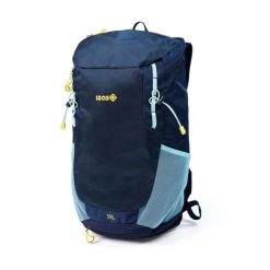 Wielokomorowy plecak turystyczny i trekkingowy Izas Novax L II o pojemności 35 l. Niebieskie plecaki męskie IZAS, bez wzorów. Za 339.09 zł.