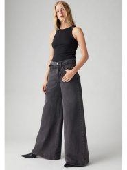 Levi's Dżinsy - Comfort fit - w kolorze antracytowym rozmiar: W31/L30. Czarne jeansy damskie Levi's, z podwyższonym stanem. Za 281.10 zł.