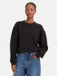 HUGO Bluza Daxandria_1 50566693 Czarny Relaxed Fit. Czarne bluzy bez kaptura damskie Hugo, s, z bawełny. Za 594.99 zł.
