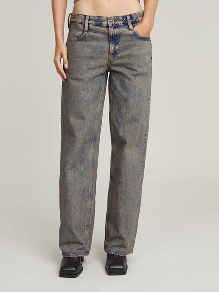 G-Star Dżinsy "Judee" - Loose fit - w kolorze niebiesko-szarym rozmiar: W27/L30. Niebieskie jeansy damskie G-Star. Za 205.45 zł.