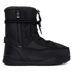 Śniegowce Bogner. Czarne buty zimowe męskie Bogner, bez zapięcia. Za 2,169.00 zł.