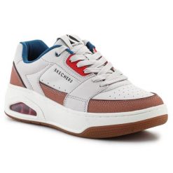 Buty Skechers Uno Court-Low-Post 183140-NTMT beżowy. Brązowe buty sportowe na co dzień męskie bez zapięcia. Za 544.84 zł.