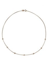 Maison héritage PARIS Złoty naszyjnik z diamentami - dł 40 cm rozmiar: onesize. Żółte naszyjniki damskie maison héritage PARIS, złote. Za 2,174.99 zł.