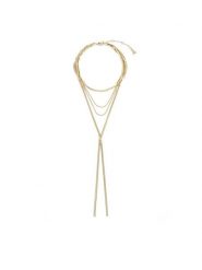 Patrizia Pepe Naszyjnik 8J1364/M001-Z001 Złoty. Żółte naszyjniki damskie Patrizia Pepe, metalowe. Za 639.99 zł.