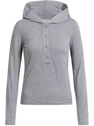 Herrlicher Sweter "Haely" w kolorze szarym rozmiar: L. Szare swetry klasyczne damskie Herrlicher, l, bez kołnierzyka. Za 174.95 zł.