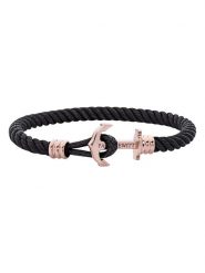 Paul Hewitt Bransoletka w kolorze czarnym rozmiar: S. Czarne bransoletki damskie paul hewitt, ze stali. Za 109.00 zł.