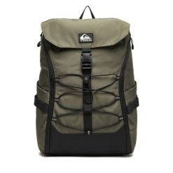 Plecak Quiksilver. Brązowe plecaki męskie Quiksilver, bez wzorów. Za 229.99 zł.
