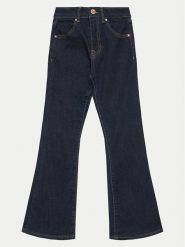 Guess Jeansy J3YA03 D52V0 Granatowy Regular Fit. Niebieskie spodnie dziewczęce Guess, z bawełny. Za 179.99 zł.