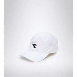 Czapka z daszkiem do tenisa Diadora ADJUSTABLE CUP white. Białe czapki męskie Diadora, bez wzorów. Za 80.00 zł.