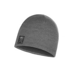 Czapka biegowa unisex Buff Knitted & Polar zimowa wewnętrzna polarowa opaska. Czarne czapki męskie Buff, na zimę, bez wzorów, z polaru, sportowe. Za 79.99 zł.