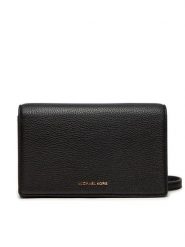 MICHAEL Michael Kors Torebka Jet Set 32S4GJ6C6L Czarny. Czarne listonoszki damskie MICHAEL Michael Kors, bez wzorów, ze skóry, bez dodatków. Za 439.99 zł.
