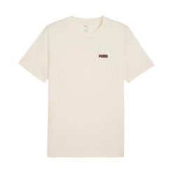 Koszulka na co dzień Męska Puma T-Shirt Bawełniana Sportowa. Brązowe t-shirty męskie Puma, m, bez wzorów, z bawełny, bez kołnierzyka. Za 109.00 zł.