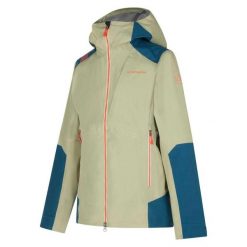 Damska kurtka narciarska La Sportiva Crossridge Evo Shell. Zielone kurtki damskie La Sportiva, l, bez wzorów, bez kaptura, narciarskie. Za 1,511.00 zł.