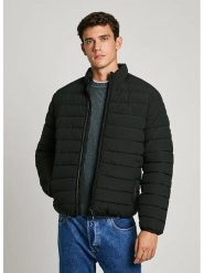 Pepe Jeans Kurtka pikowana "Tomi" w kolorze czarnym rozmiar: XL. Czarne kurtki męskie Pepe Jeans, xl, bez wzorów, z jeansu, bez kaptura. Za 291.51 zł.