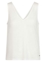 Herrlicher Top "Lydina" w kolorze białym rozmiar: XL. Białe topy damskie Herrlicher, xl, bez wzorów, bez kołnierzyka. Za 88.45 zł.