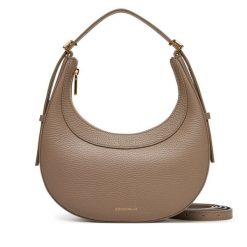 Torebka Coccinelle. Brązowe torebki klasyczne damskie Coccinelle, bez wzorów, bez dodatków. Za 999.99 zł.