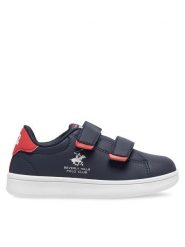 Beverly Hills Polo Club Sneakersy V12-761(III)CH Granatowy. Niebieskie buty sportowe chłopięce Beverly Hills Polo Club, z syntetyku, bez zapięcia. Za 119.99 zł.