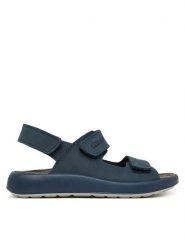 Primigi Sandały 1396000 S Granatowy. Niebieskie sandały chłopięce Primigi, z nubiku, bez zapięcia. Za 209.99 zł.