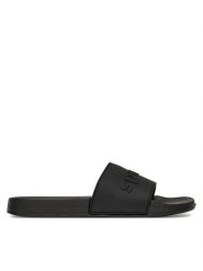 Sprandi Klapki WATERCRUMB WO-865695 Czarny. Czarne klapki damskie Sprandi, bez wzorów, z syntetyku, bez obcasa. Za 49.99 zł.