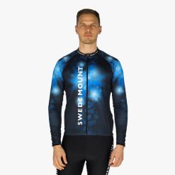 Koszulka rowerowa męska Swedemount Performance Bike L/S Tee szybkoschnąca. Czarne t-shirty sportowe męskie SWEDEMOUNT, l, bez ramiączek, na fitness i siłownię. Za 279.99 zł.
