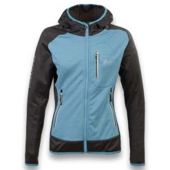 Bluza Ande Bregaglia Dama Damskie. Niebieskie bluzy bez kaptura damskie Ande, s, z elastanu. Za 348.99 zł.