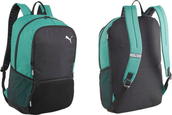 Plecak Puma Team Goal Premium. Niebieskie plecaki damskie Puma, bez wzorów, z materiału, sportowe. Za 195.99 zł.