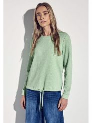 Street One Sweter w kolorze zielonym rozmiar: 38. Zielone swetry klasyczne damskie Street One, ze splotem, bez kołnierzyka. Za 144.92 zł.
