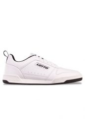 Buty męskie trampki sportowe Lotto TOCO BC. Białe trampki i tenisówki męskie Lotto, bez wzorów, z materiału, przed kostkę, bez zapięcia. Za 139.00 zł.