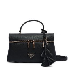 Torebka Guess. Czarne torebki klasyczne damskie Guess, z aplikacjami, bez dodatków. Za 544.99 zł.