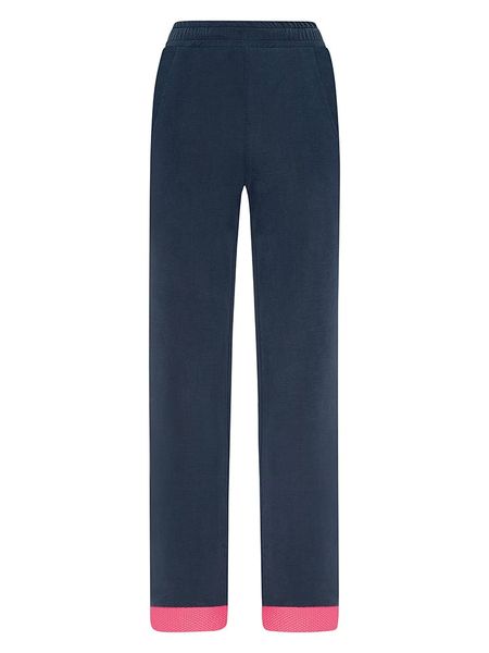 Naturana Spodnie dresowe w kolorze granatowym rozmiar: S. Niebieskie spodnie dresowe damskie Naturana, s, bez wzorów, z dresówki. Za 74.81 zł.