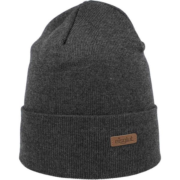Czapka zimowa męska Eisglut Toni Cotton szara. Szare czapki męskie 100%, na zimę, bez wzorów, z bawełny. Za 178.00 zł.