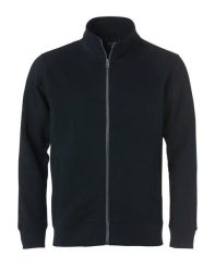 Clique Classic Cardigan bluza rozpinana czarna, kieszenie na zamek. Czarne bluzy bez kaptura męskie CLIQUE, m, z bawełny. Za 228.52 zł.