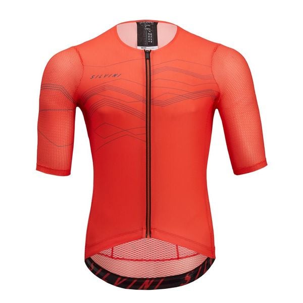 Koszulka rowerowa męska Silvini Jersey Legno MD2000. Czerwone t-shirty sportowe męskie Silvini, l, z jersey, bez ramiączek, rowerowe. Za 186.99 zł.