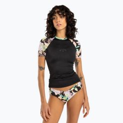 Koszulka do pływania damska Billabong Surf Capsule. Brązowe t-shirty damskie Billabong, xs, bez wzorów, bez kołnierzyka. Za 139.99 zł.
