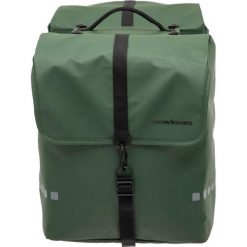 Torba na bagażnik Odense Double MIK 2.0, zielona. Zielone torebki klasyczne damskie NEW LOOXS, bez wzorów, z materiału, bez dodatków. Za 643.65 zł.