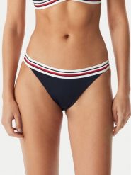 Tommy Hilfiger Dół od bikini UW0UW06354 Granatowy. Niebieskie bikini damskie Tommy Hilfiger, bez wzorów. Za 189.99 zł.