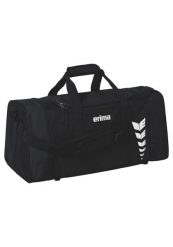 Torba treningowa ERIMA Six Wings Sports Bag 28 l black. Czarne torebki klasyczne damskie Erima, bez wzorów, z poliesteru, bez dodatków. Za 149.99 zł.