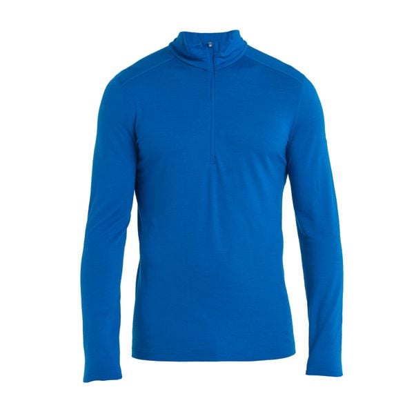 Bluza termoaktywna męska icebreaker 200 Oasis Half Zip. Niebieskie bluzy bez kaptura męskie Icebreaker, m. Za 477.99 zł.