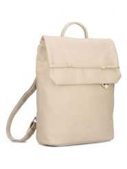 Zwei Plecak "Perla PER130" w kolorze beżowym - 26 x 35 x 15 cm rozmiar: onesize. Brązowe plecaki damskie Zwei, bez wzorów, z materiału. Za 247.99 zł.