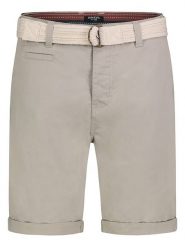 Sublevel Bermudy w kolorze szarobrązowym rozmiar: W36. Brązowe szorty męskie Sublevel, z aplikacjami, ze skóry. Za 104.99 zł.