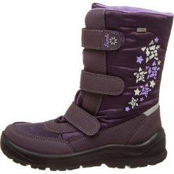 Botki "Kiko-Tex" w kolorze fioletowym. Fioletowe botki dziewczęce Lurchi, bez wzorów, bez ramiączek. W wyprzedaży za 167.95 zł.