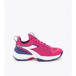 Buty tenisowe damskie Diadora Finale AG. Białe buty sportowe na co dzień damskie Diadora, z aplikacjami, z materiału, tenisowe. Za 389.00 zł.