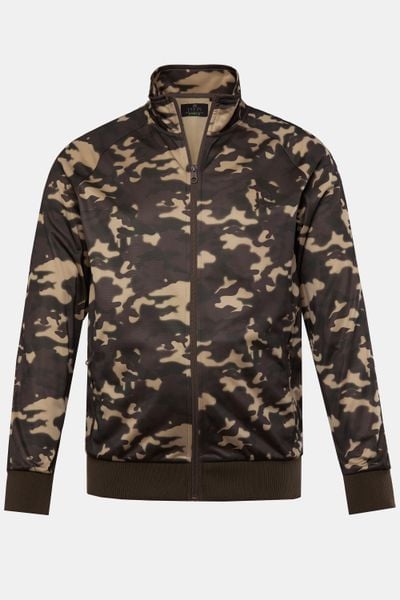 Męska Treningowa kurtka funkcjonalna fitness oddychająca moro do roz. 7XL. Brązowe kurtki męskie JAY-PI, m, bez wzorów, z materiału, bez kaptura. Za 349.99 zł.