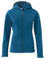 Kurtka damska Jacken SE Ossola Hoody. Niebieskie kurtki damskie Vaude, na zimę, bez wzorów, z materiału, bez kaptura. Za 689.00 zł.