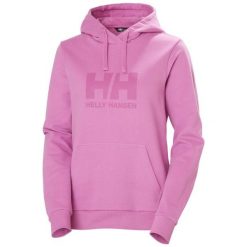 Kurtka dresowa damska z logo Helly Hansen 2.0. Czerwone kurtki damskie Helly Hansen, bez wzorów, z dresówki, bez kaptura. Za 384.50 zł.