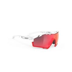Okulary RUDY PROJECT CUTLINE WHITE MATTE - MULTILASER RED POLAND VERSION. Białe okulary przeciwsłoneczne męskie Rudy Project. Za 910.00 zł.